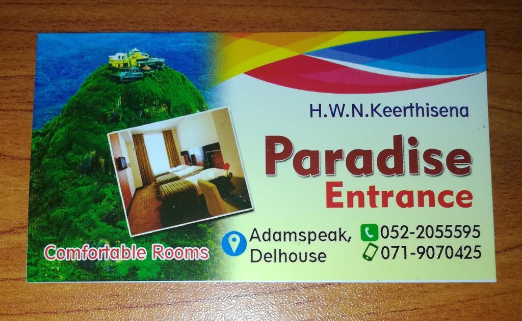 Paradise Entrance Nallathanniya Eksteriør billede